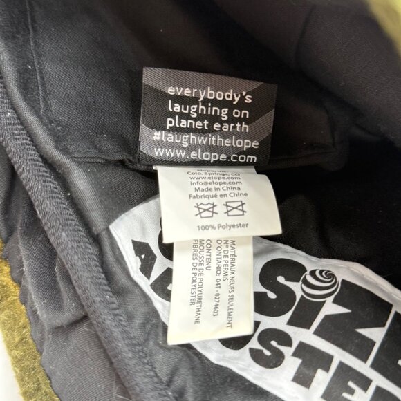 Elope Green Dragon Plush Hat with Size Adjust Horns Teeth Wing Scales OS Dressup - Picture 9 of 11